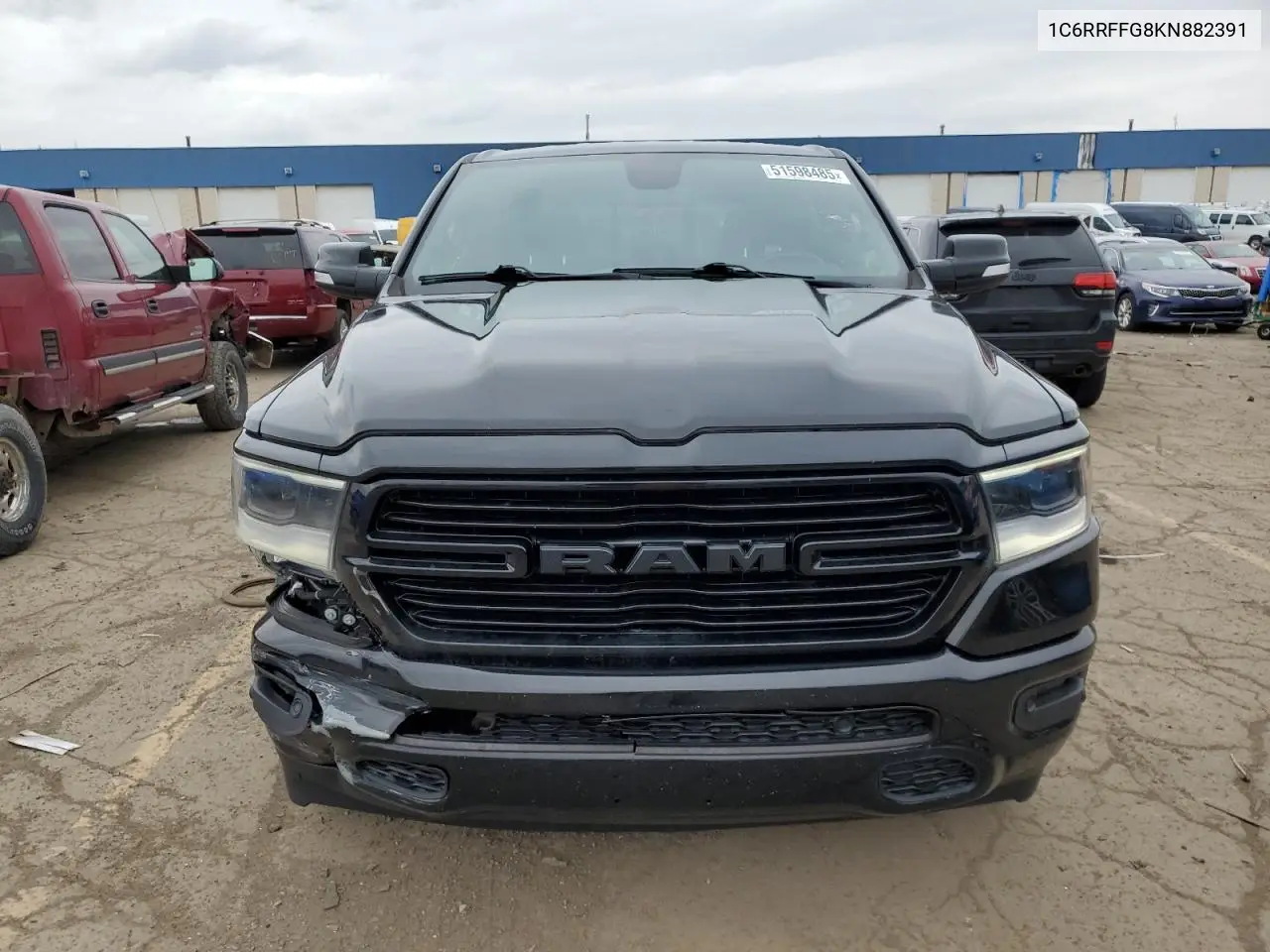 2019 Ram 1500 Big Horn/Lone Star VIN: 1C6RRFFG8KN882391 Lot: 51598485