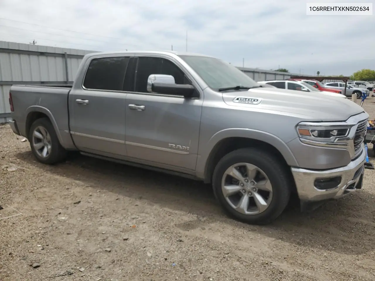 2019 Ram 1500 Limited VIN: 1C6RREHTXKN502634 Lot: 52020755