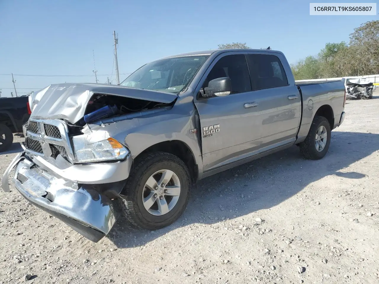 2019 Ram 1500 Classic Slt VIN: 1C6RR7LT9KS605807 Lot: 52534345