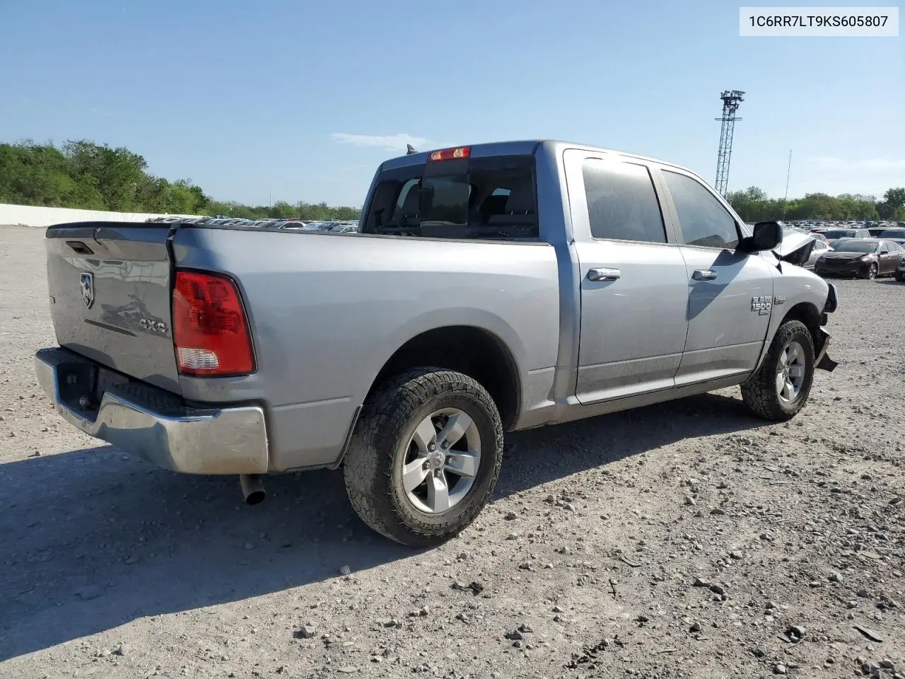 2019 Ram 1500 Classic Slt VIN: 1C6RR7LT9KS605807 Lot: 52534345