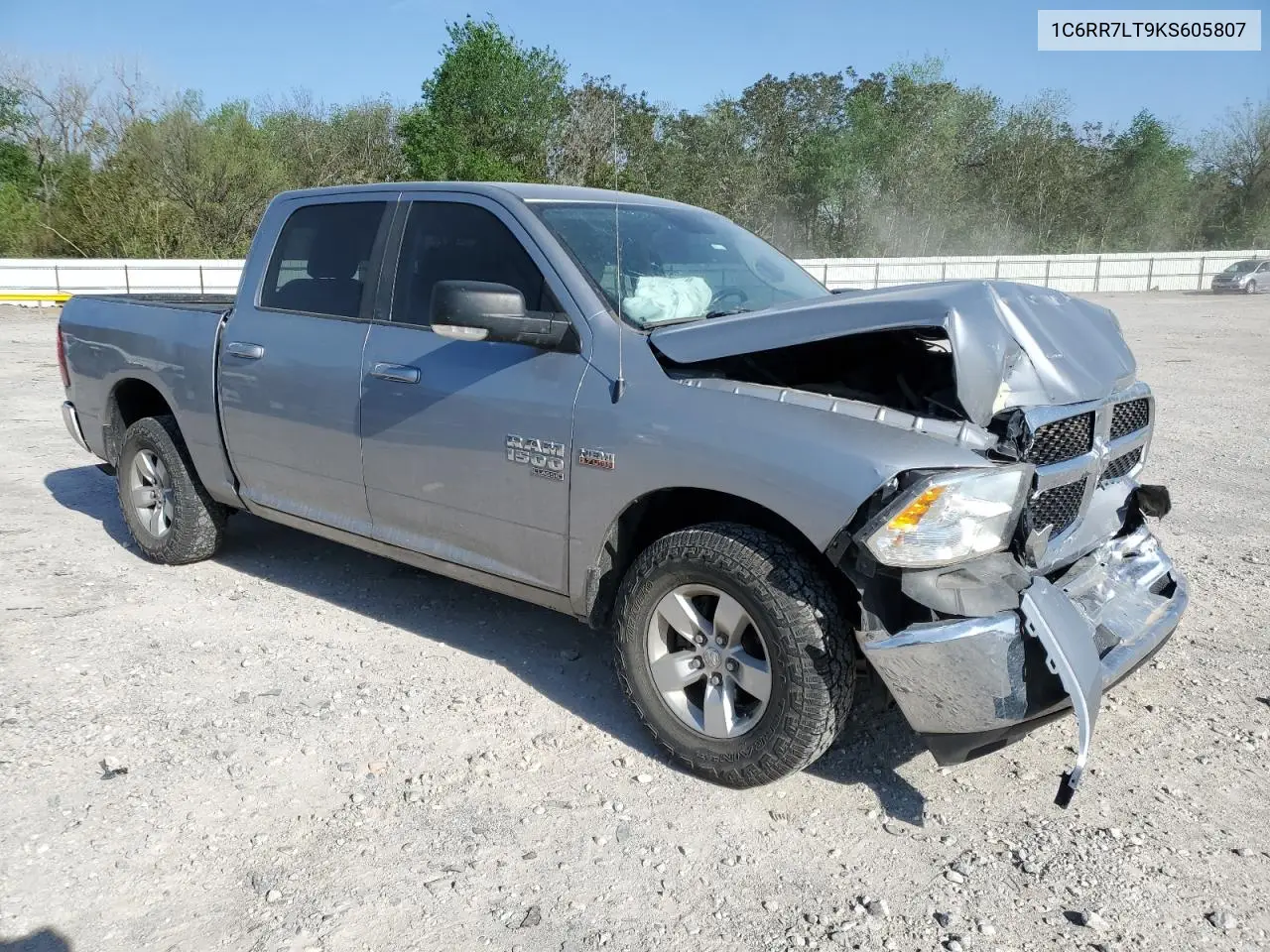 2019 Ram 1500 Classic Slt VIN: 1C6RR7LT9KS605807 Lot: 52534345