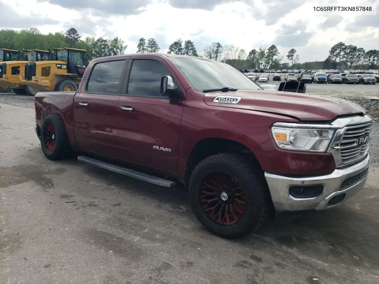 2019 Ram 1500 Big Horn/Lone Star VIN: 1C6SRFFT3KN857848 Lot: 52694435