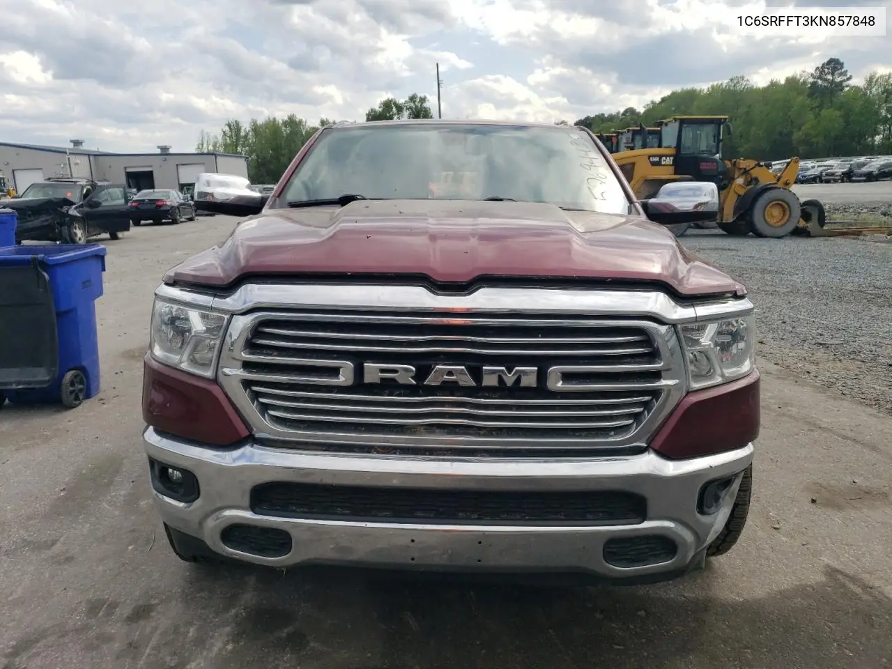 2019 Ram 1500 Big Horn/Lone Star VIN: 1C6SRFFT3KN857848 Lot: 52694435