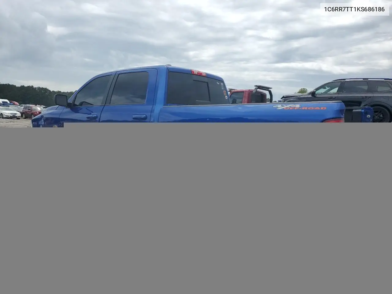 2019 Ram 1500 Classic Slt VIN: 1C6RR7TT1KS686186 Lot: 54253465