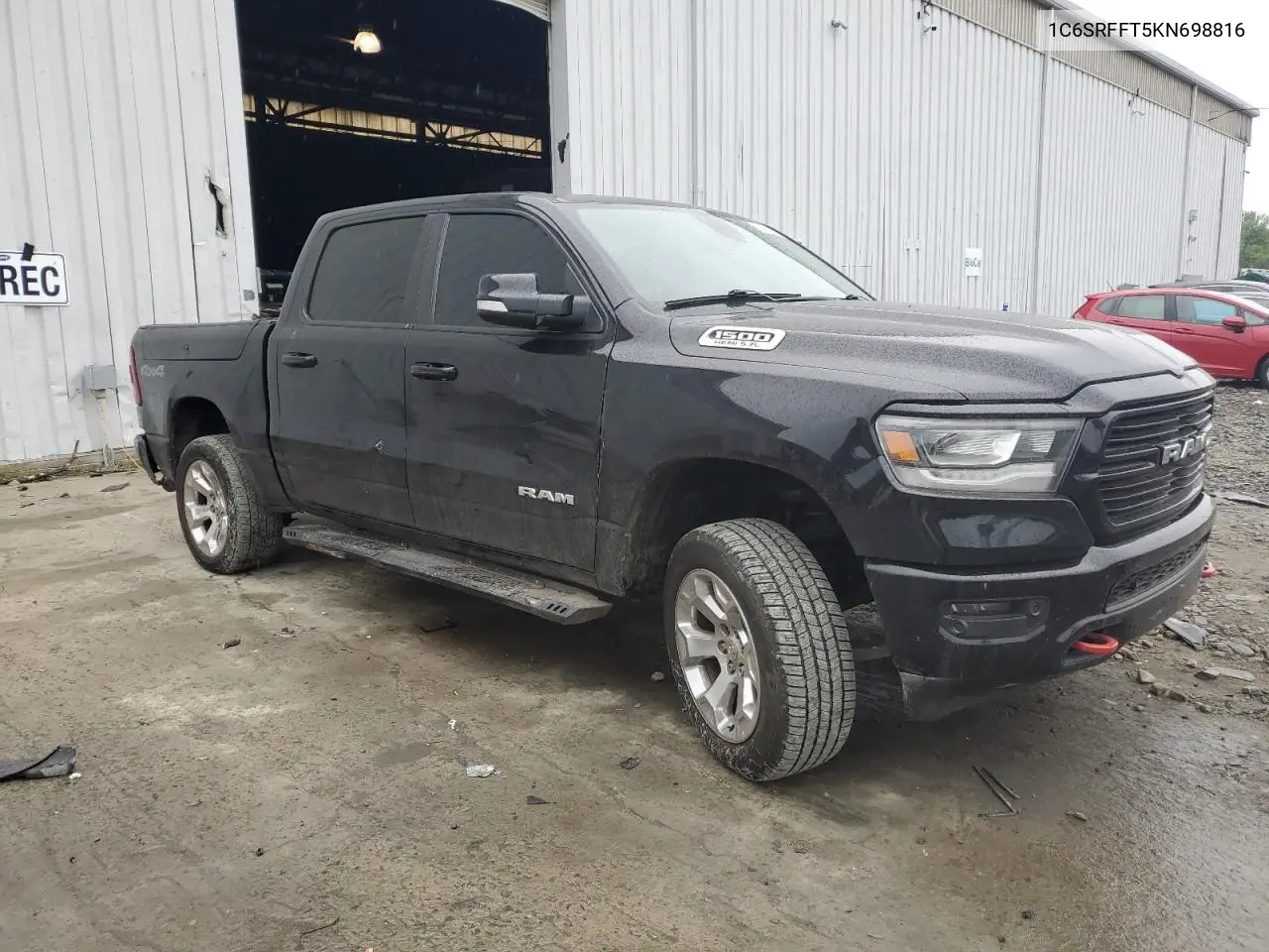 2019 Ram 1500 Big Horn/Lone Star VIN: 1C6SRFFT5KN698816 Lot: 55287665
