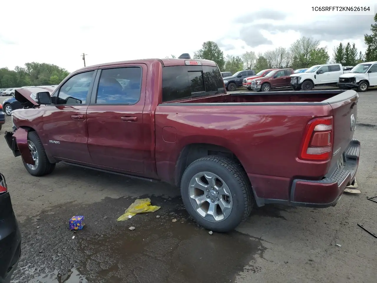 1c6srfft2kn626164 1C6SRFFT2KN626164 2019 Ram 1500 Big Horn/Lone Star