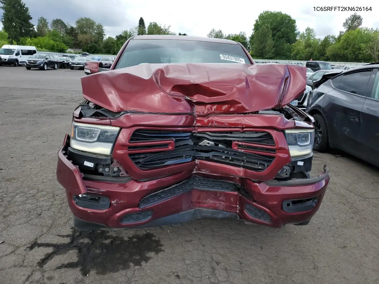 1c6srfft2kn626164 1C6SRFFT2KN626164 2019 Ram 1500 Big Horn/Lone Star