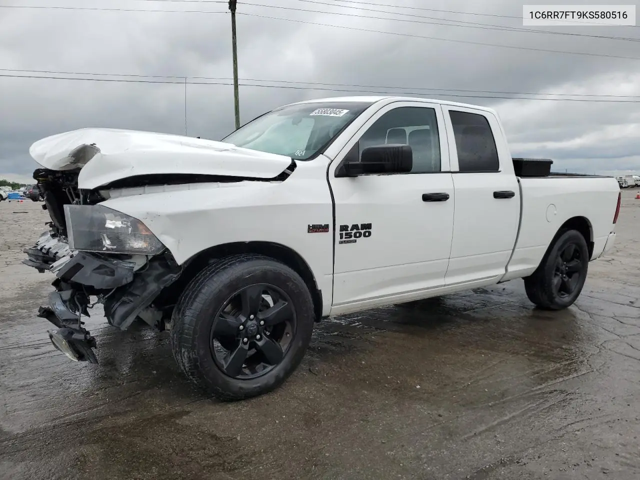2019 Ram 1500 Classic Tradesman VIN: 1C6RR7FT9KS580516 Lot: 55803045