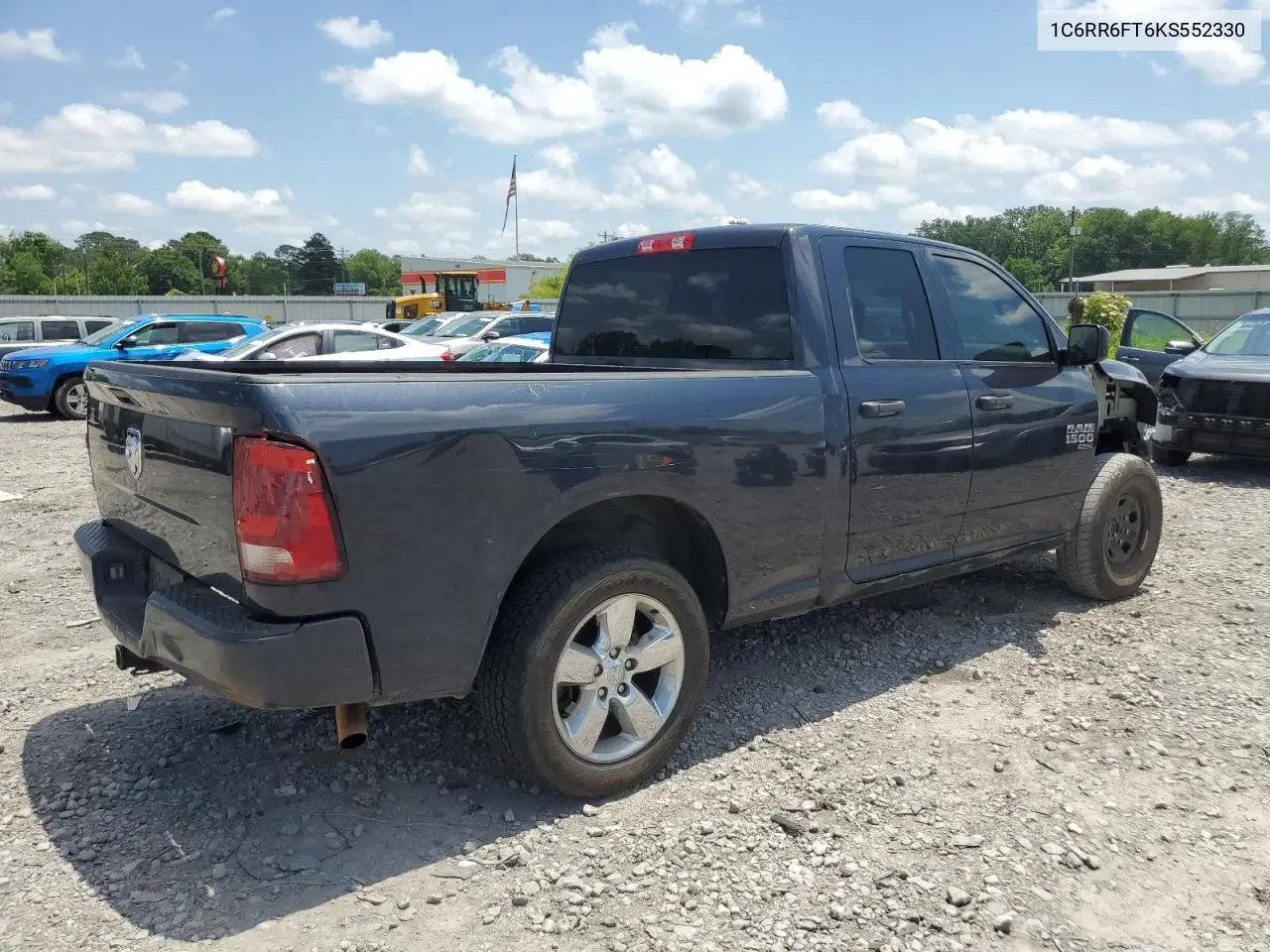 2019 Ram 1500 Classic Tradesman VIN: 1C6RR6FT6KS552330 Lot: 56380025