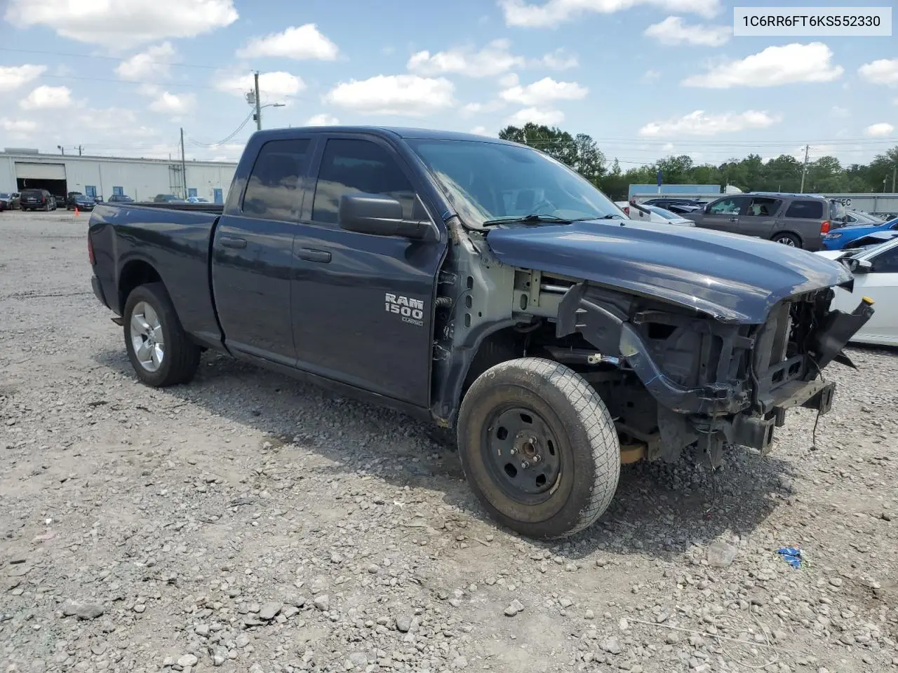 2019 Ram 1500 Classic Tradesman VIN: 1C6RR6FT6KS552330 Lot: 56380025