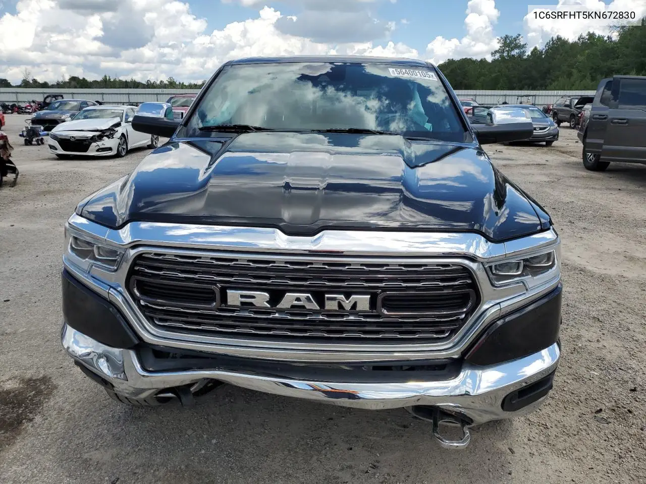 2019 Ram 1500 Limited VIN: 1C6SRFHT5KN672830 Lot: 56400105