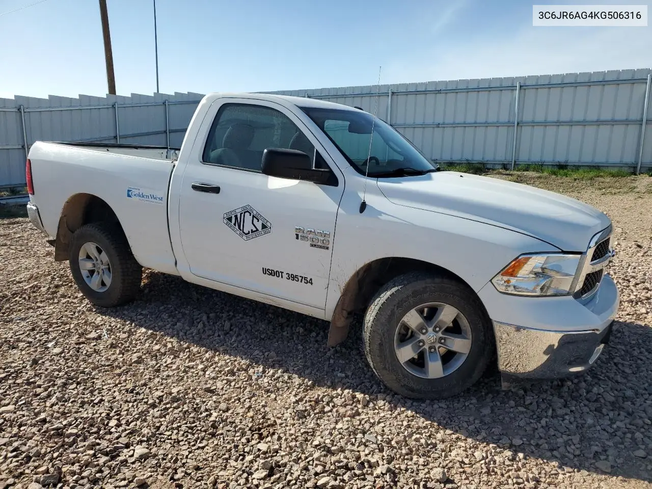 2019 Ram 1500 Classic Tradesman VIN: 3C6JR6AG4KG506316 Lot: 56421905