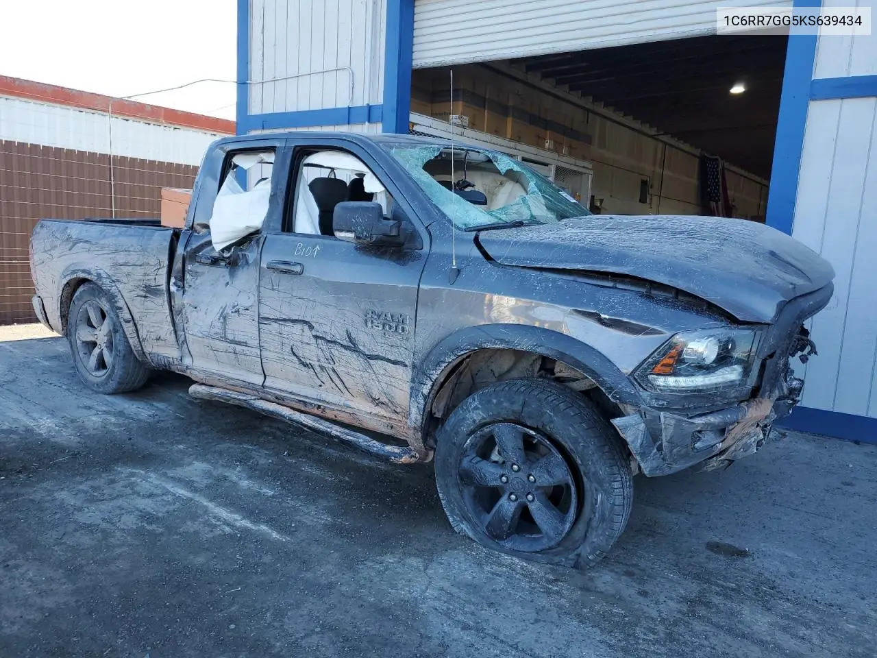 2019 Ram 1500 Classic Slt VIN: 1C6RR7GG5KS639434 Lot: 56520185