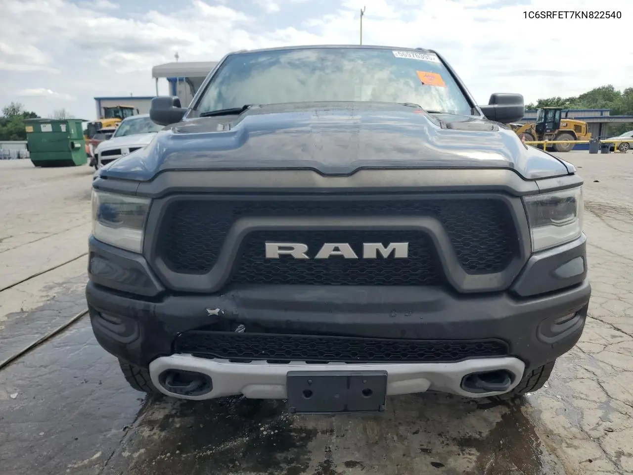 2019 Ram 1500 Rebel VIN: 1C6SRFET7KN822540 Lot: 56976395