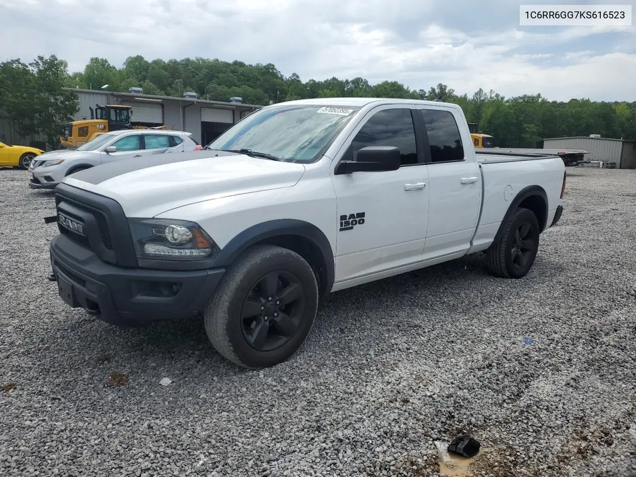2019 Ram 1500 Classic Slt VIN: 1C6RR6GG7KS616523 Lot: 57052395