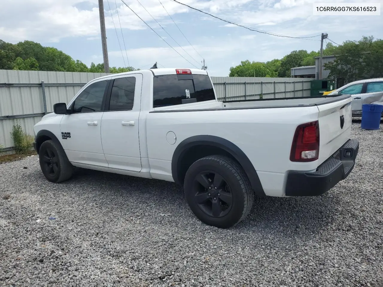 2019 Ram 1500 Classic Slt VIN: 1C6RR6GG7KS616523 Lot: 57052395