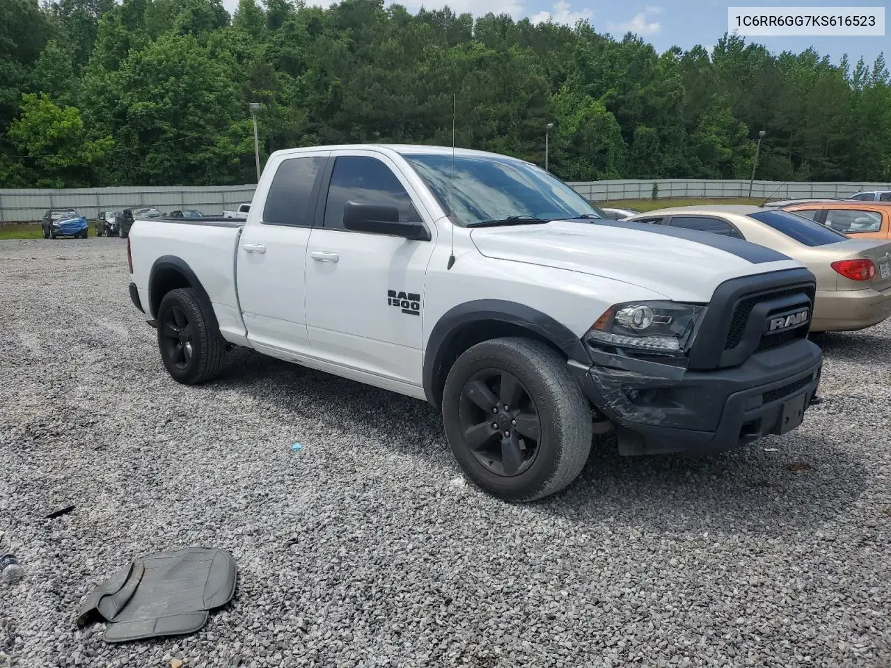 2019 Ram 1500 Classic Slt VIN: 1C6RR6GG7KS616523 Lot: 57052395