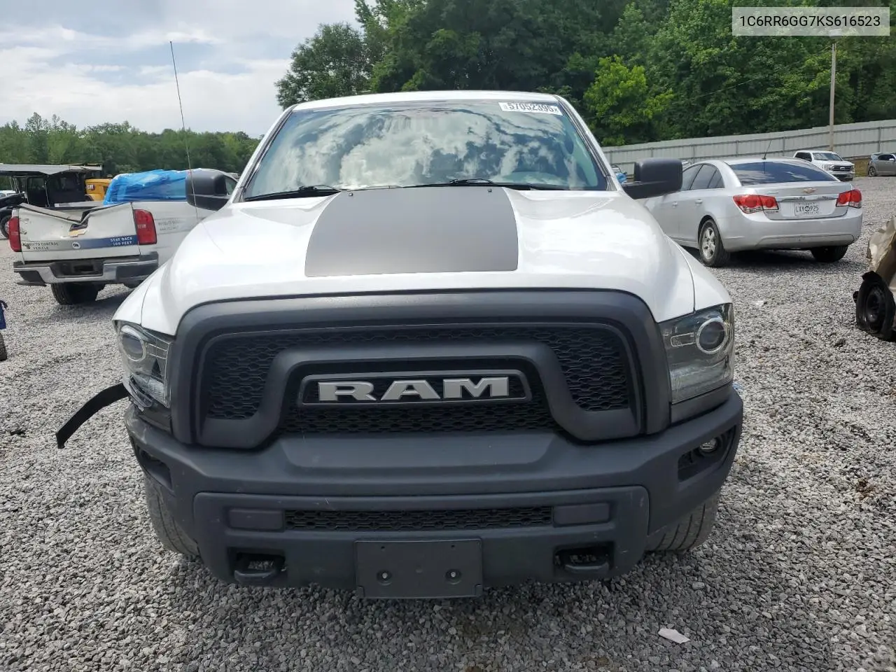 2019 Ram 1500 Classic Slt VIN: 1C6RR6GG7KS616523 Lot: 57052395