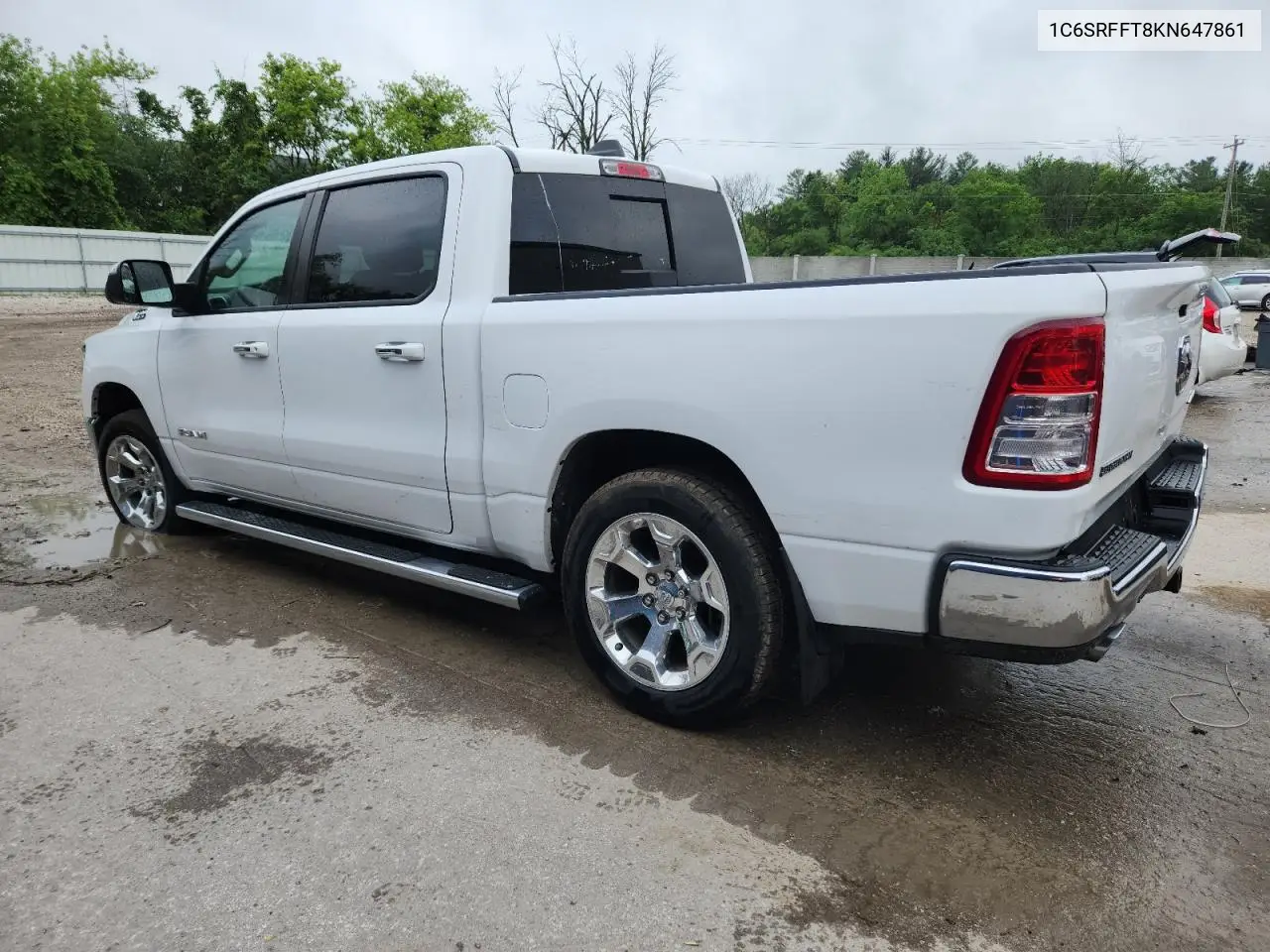 2019 Ram 1500 Big Horn/Lone Star VIN: 1C6SRFFT8KN647861 Lot: 62481195