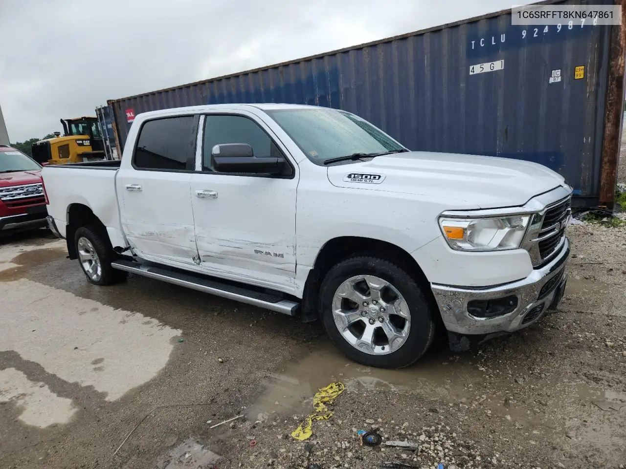 2019 Ram 1500 Big Horn/Lone Star VIN: 1C6SRFFT8KN647861 Lot: 62481195