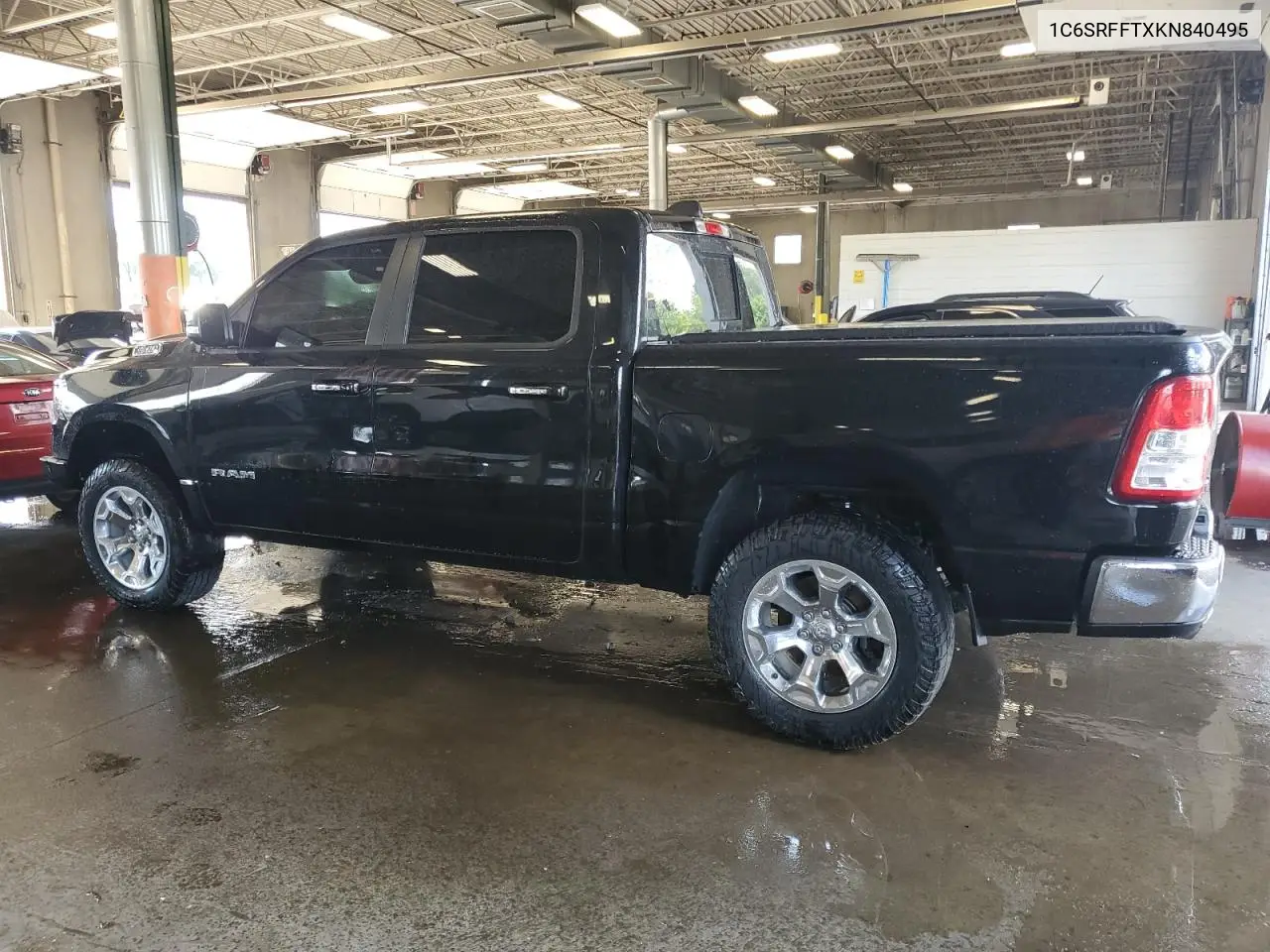 2019 Ram 1500 Big Horn/Lone Star VIN: 1C6SRFFTXKN840495 Lot: 62746895