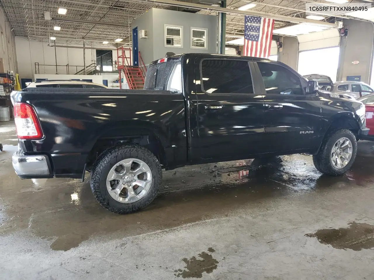 2019 Ram 1500 Big Horn/Lone Star VIN: 1C6SRFFTXKN840495 Lot: 62746895