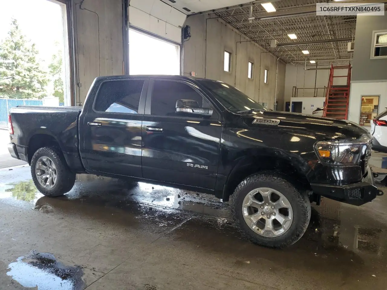 2019 Ram 1500 Big Horn/Lone Star VIN: 1C6SRFFTXKN840495 Lot: 62746895