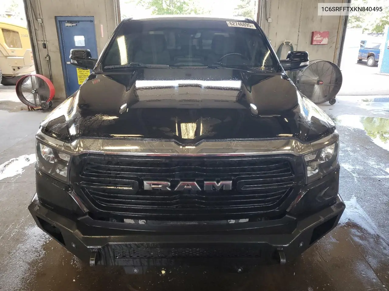 2019 Ram 1500 Big Horn/Lone Star VIN: 1C6SRFFTXKN840495 Lot: 62746895