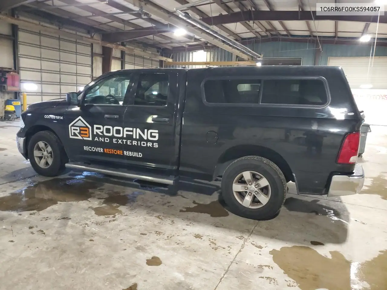 2019 Ram 1500 Classic Tradesman VIN: 1C6RR6FG0KS594057 Lot: 63411295