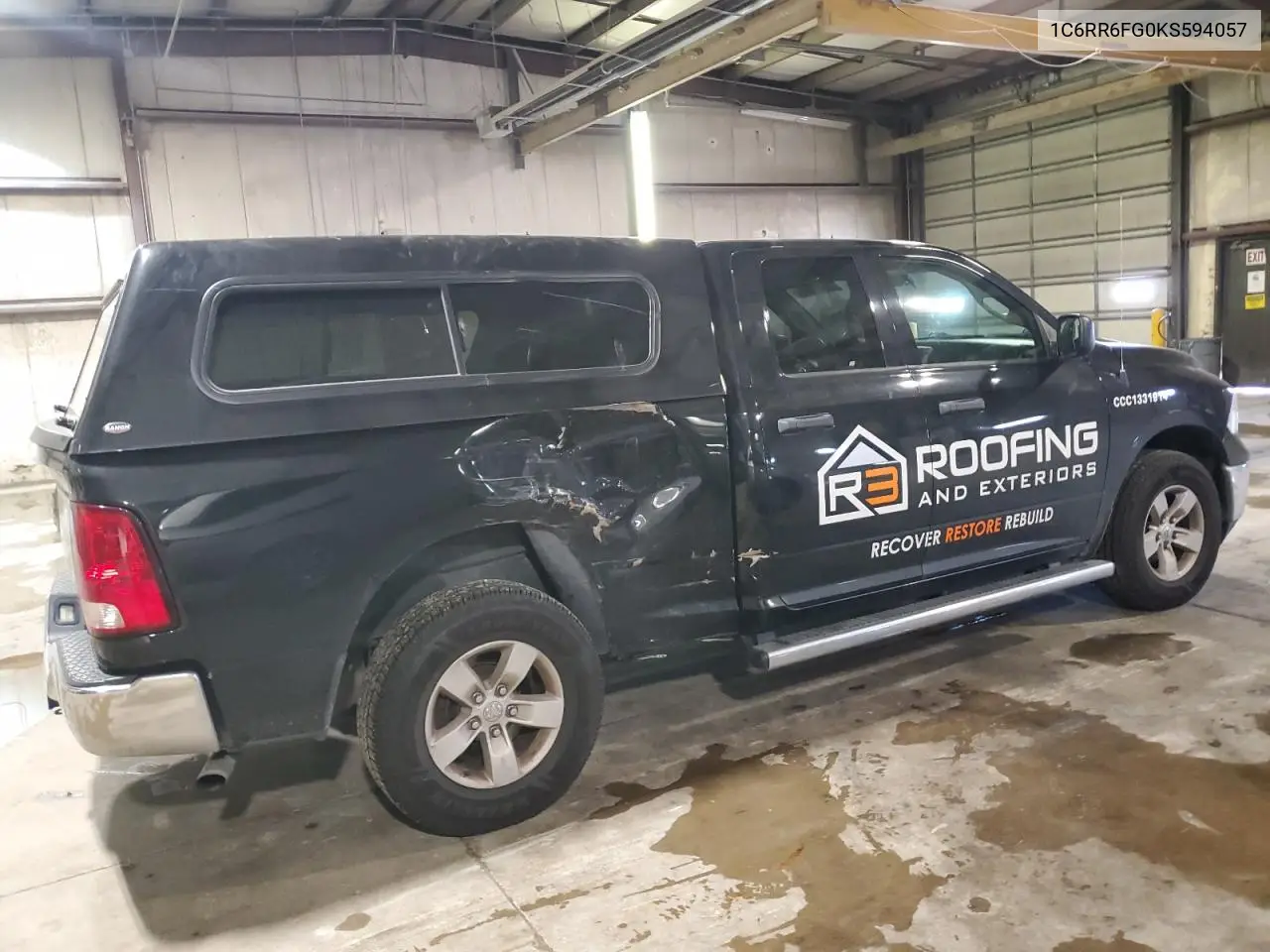 2019 Ram 1500 Classic Tradesman VIN: 1C6RR6FG0KS594057 Lot: 63411295