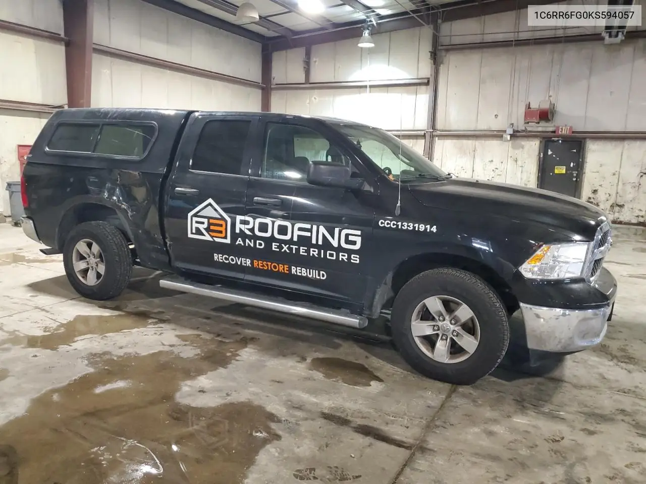 2019 Ram 1500 Classic Tradesman VIN: 1C6RR6FG0KS594057 Lot: 63411295