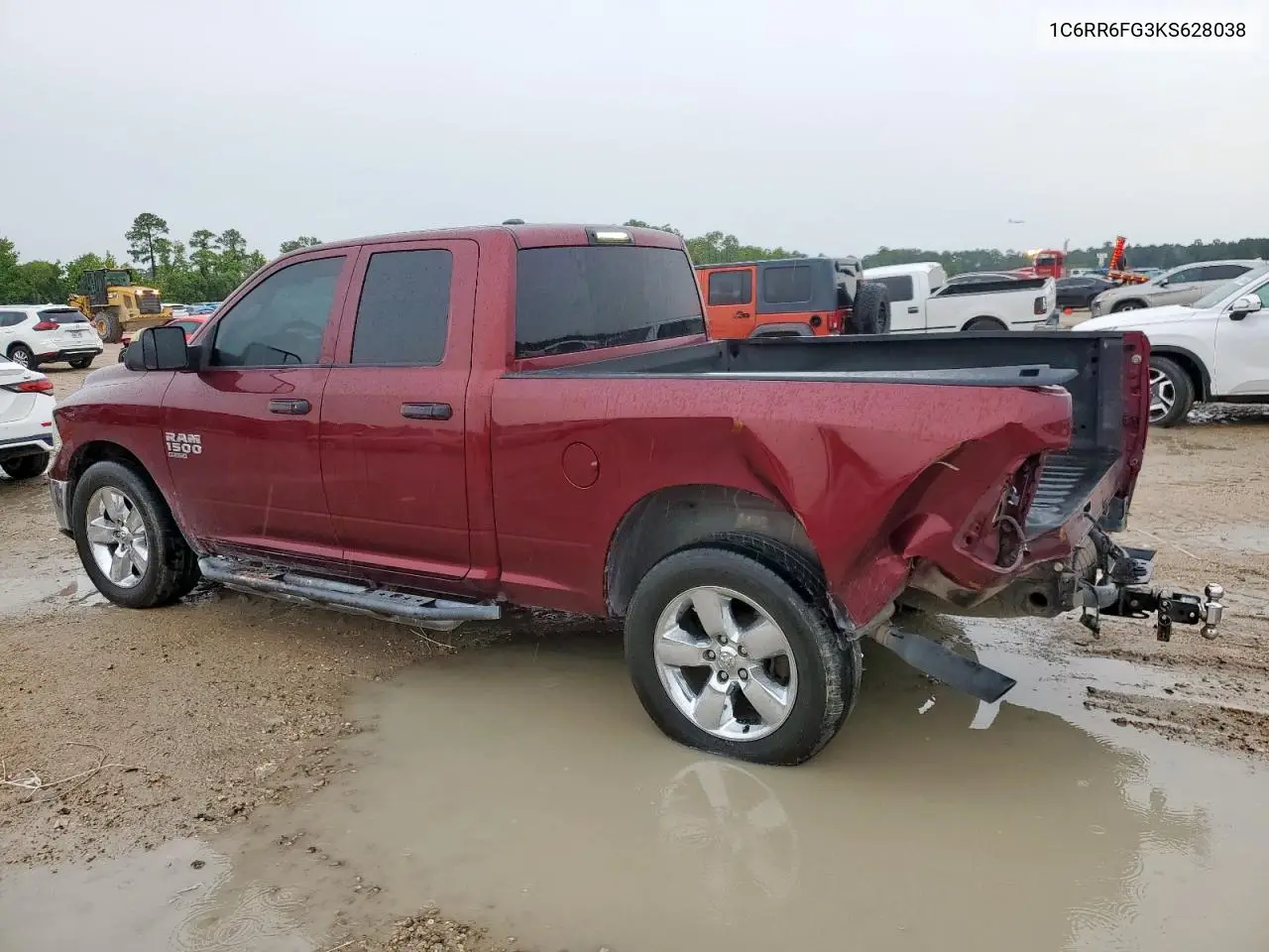 2019 Ram 1500 Classic Tradesman VIN: 1C6RR6FG3KS628038 Lot: 63520945