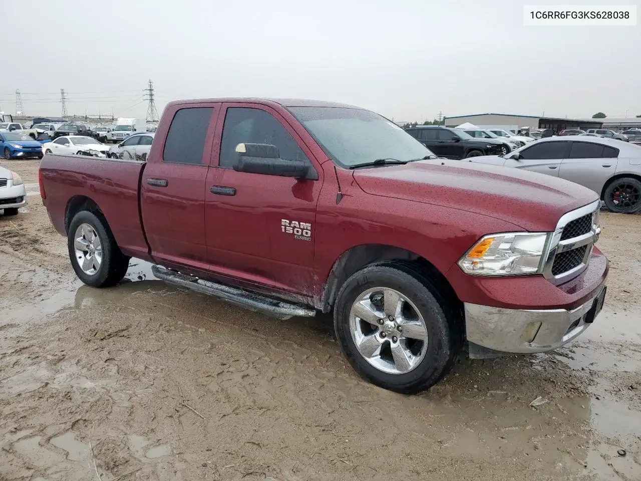 2019 Ram 1500 Classic Tradesman VIN: 1C6RR6FG3KS628038 Lot: 63520945