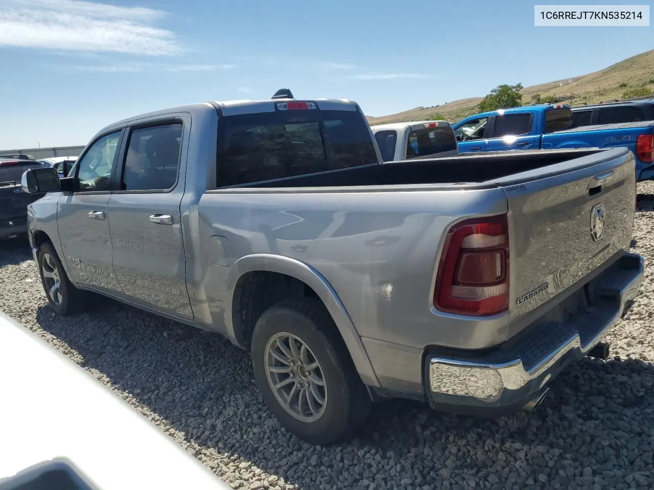 2019 Ram 1500 Laramie VIN: 1C6RREJT7KN535214 Lot: 63525365