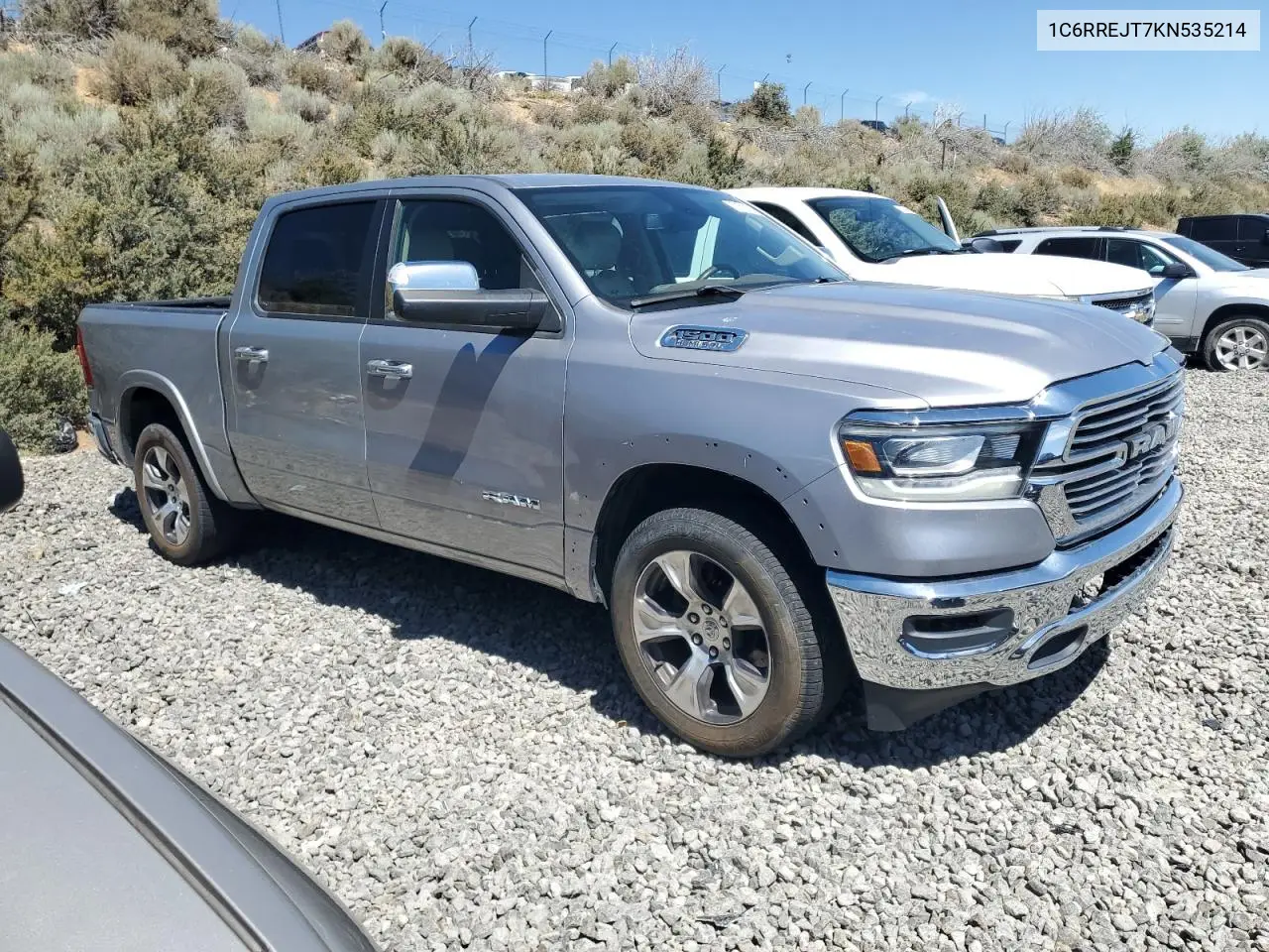 2019 Ram 1500 Laramie VIN: 1C6RREJT7KN535214 Lot: 63525365