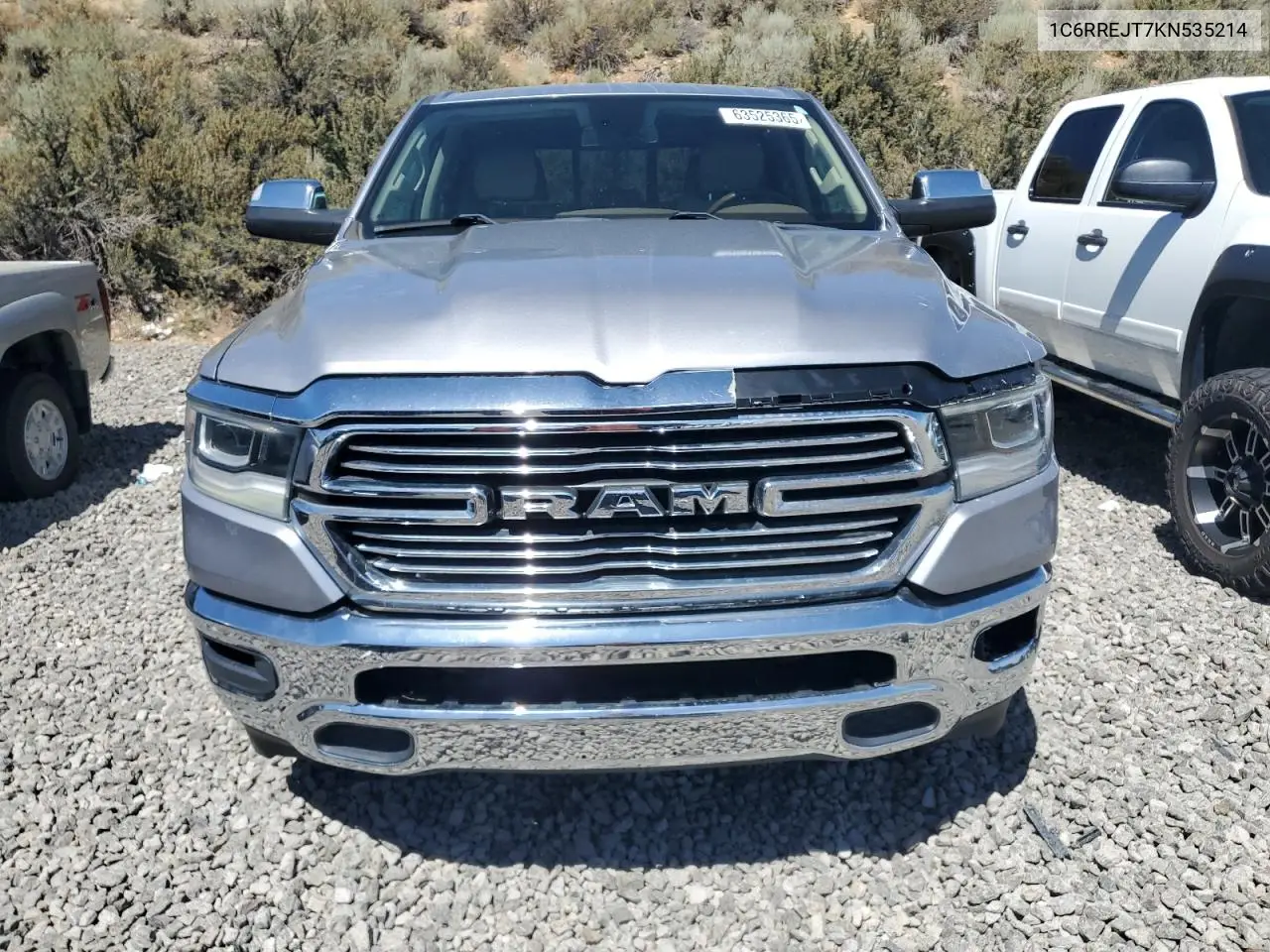 2019 Ram 1500 Laramie VIN: 1C6RREJT7KN535214 Lot: 63525365