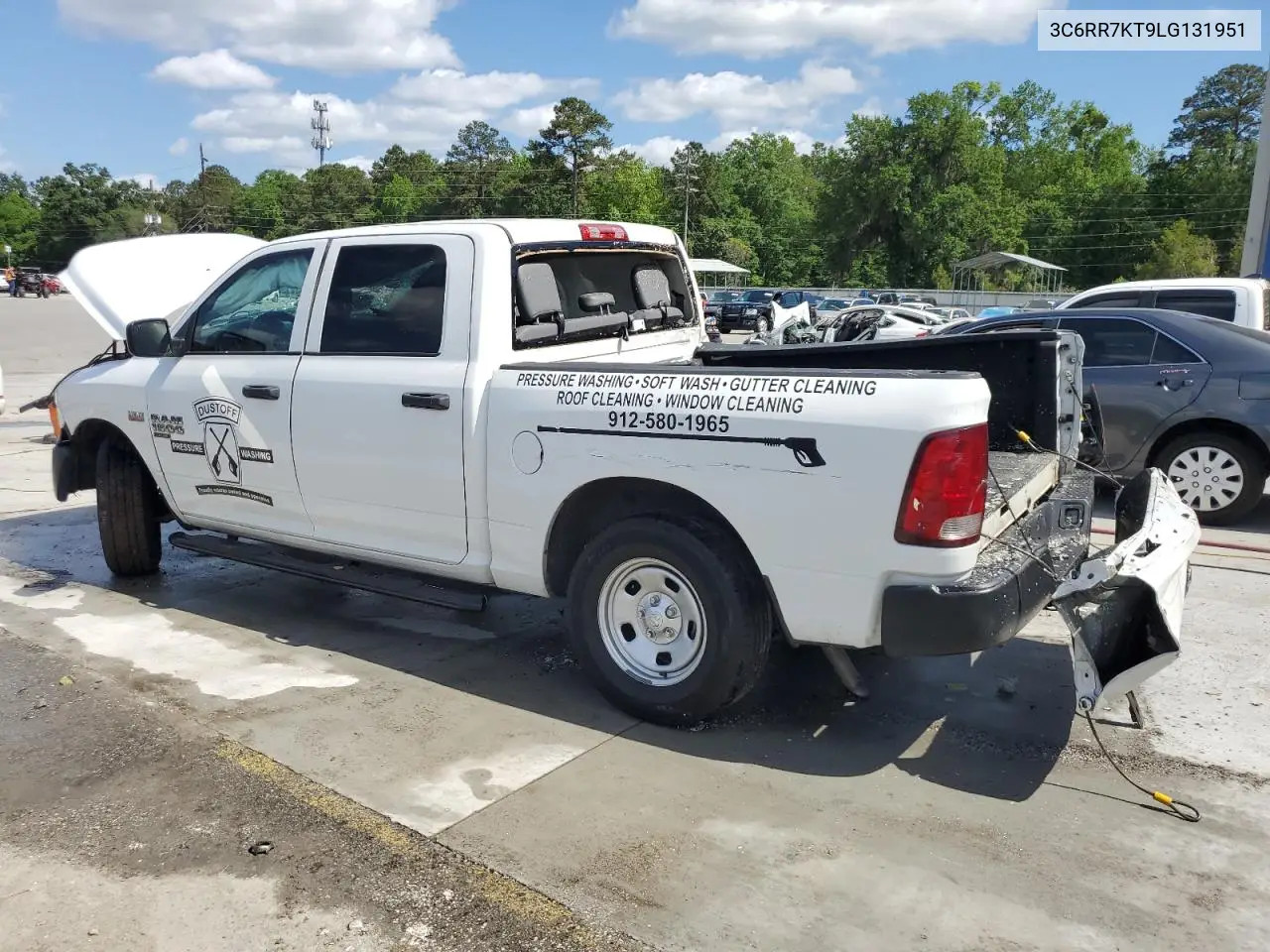 2020 Ram 1500 Classic Tradesman VIN: 3C6RR7KT9LG131951 Lot: 55006365