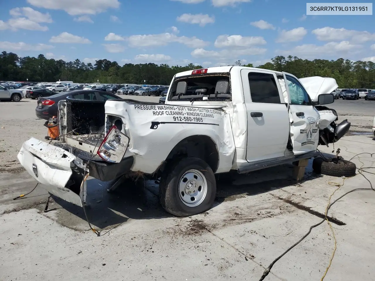 2020 Ram 1500 Classic Tradesman VIN: 3C6RR7KT9LG131951 Lot: 55006365