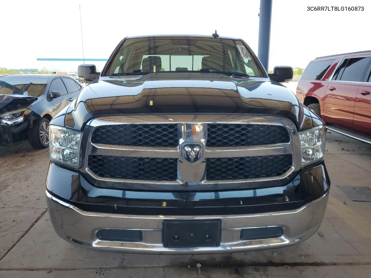 2020 Ram 1500 Classic Warlock VIN: 3C6RR7LT8LG160873 Lot: 56432095