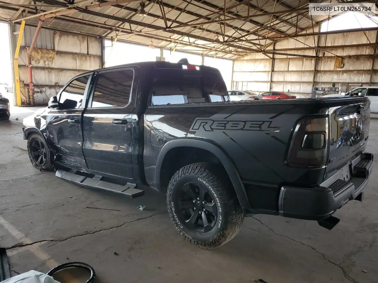 2020 Ram 1500 Rebel VIN: 1C6SRFLT0LN265734 Lot: 58668035