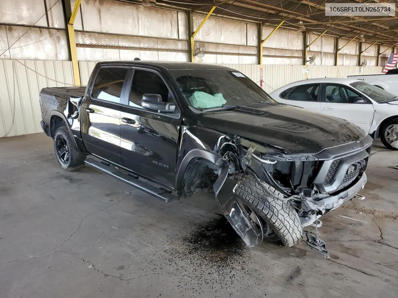 2020 Ram 1500 Rebel VIN: 1C6SRFLT0LN265734 Lot: 58668035