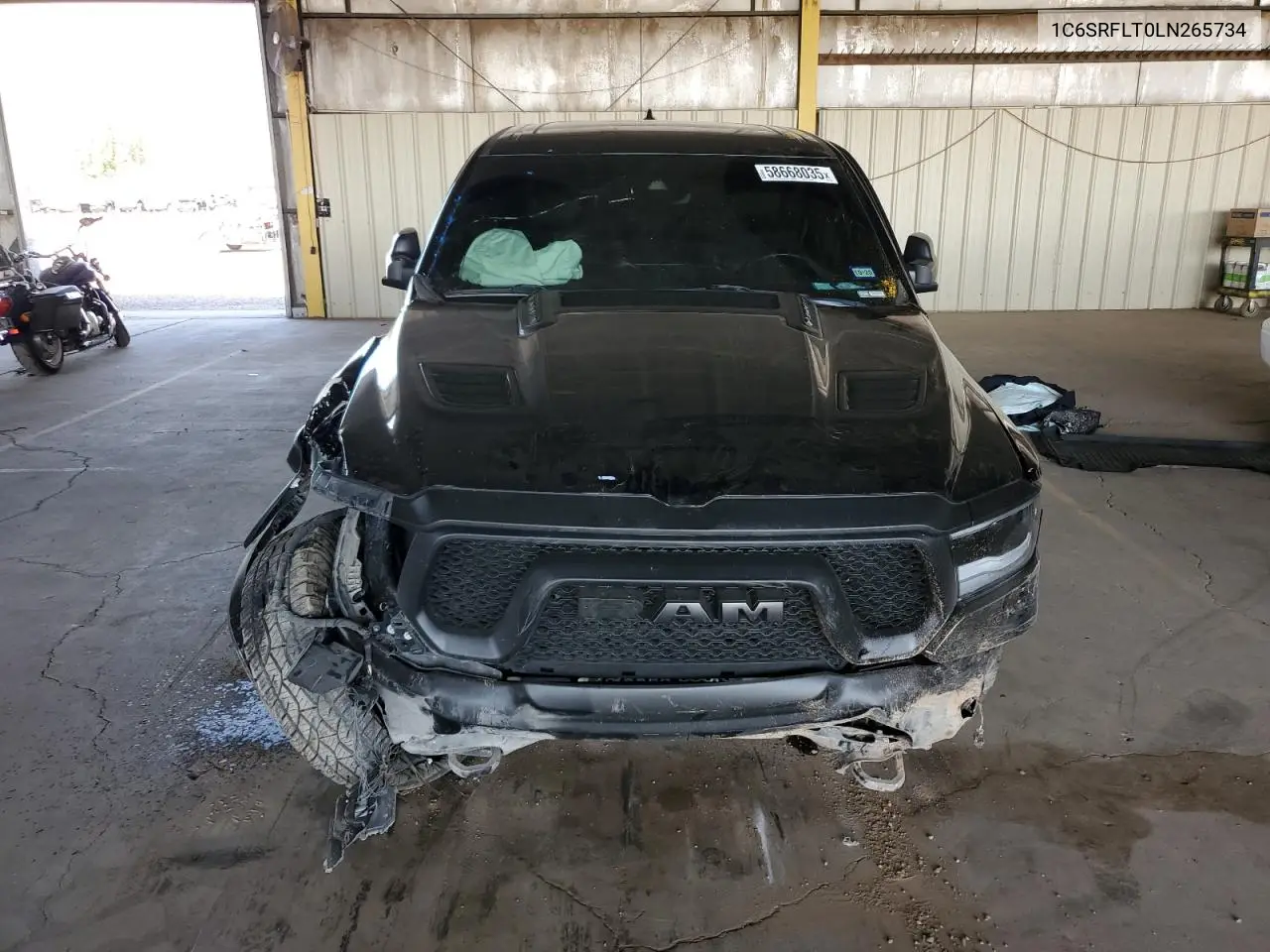2020 Ram 1500 Rebel VIN: 1C6SRFLT0LN265734 Lot: 58668035