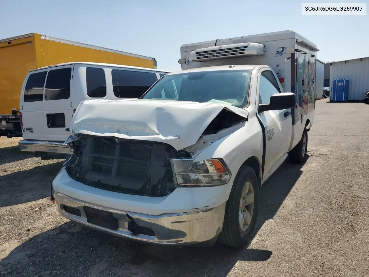 2020 Ram 1500 Classic Tradesman VIN: 3C6JR6DG6LG269907 Lot: 62532375