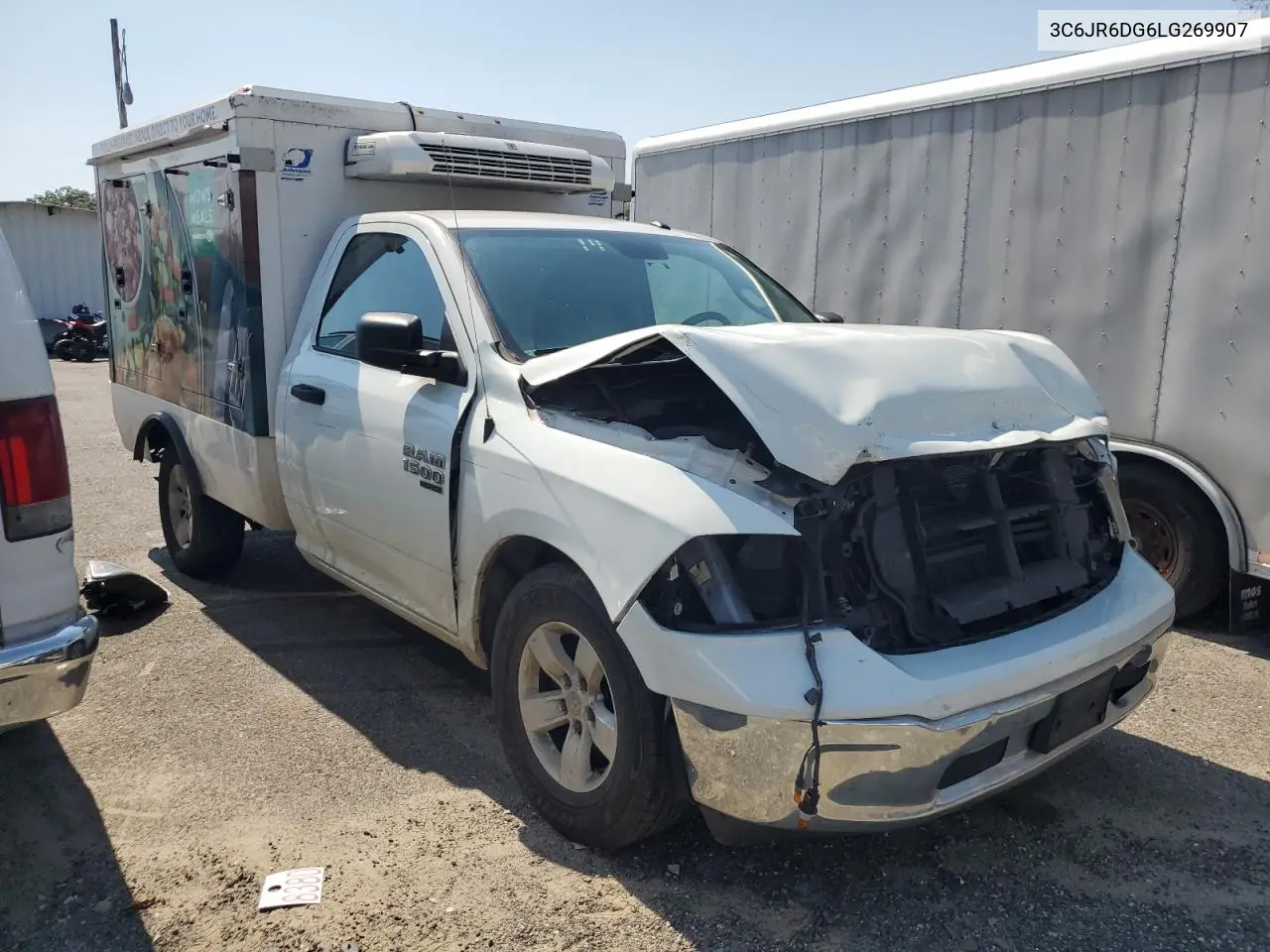 2020 Ram 1500 Classic Tradesman VIN: 3C6JR6DG6LG269907 Lot: 62532375