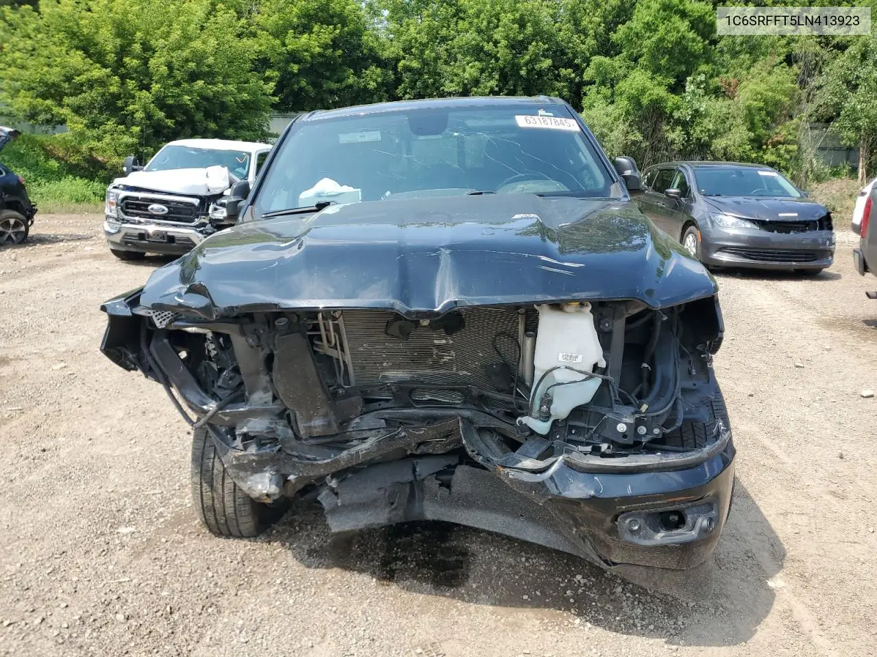 2020 Ram 1500 Big Horn/Lone Star VIN: 1C6SRFFT5LN413923 Lot: 63187845