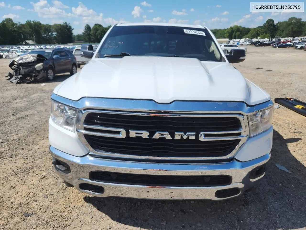 2020 Ram 1500 Big Horn/Lone Star VIN: 1C6RREBT5LN256795 Lot: 63320255
