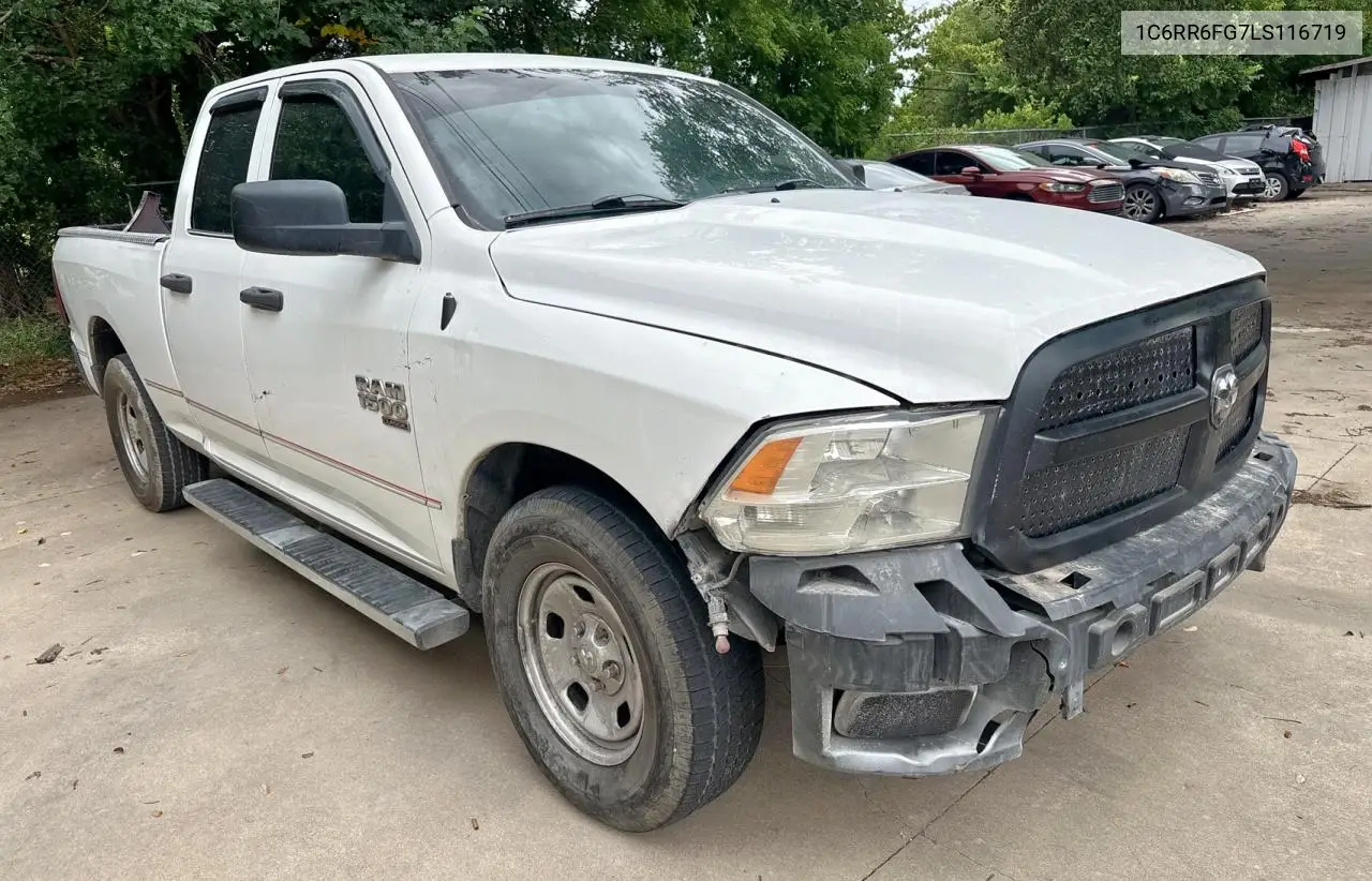 2020 Ram 1500 Classic Tradesman VIN: 1C6RR6FG7LS116719 Lot: 63862755