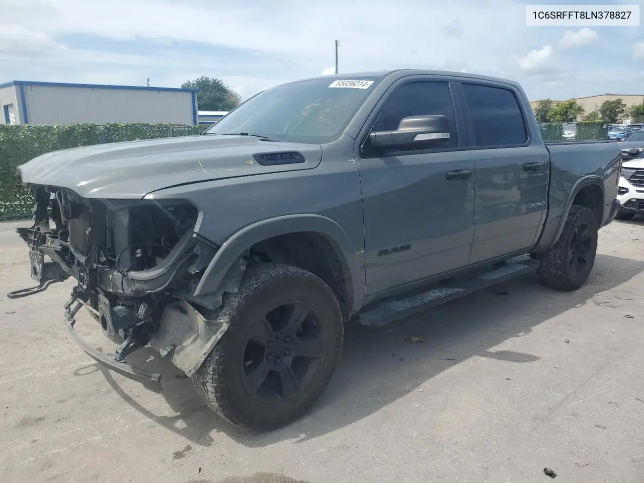 2020 Ram 1500 Big Horn/Lone Star VIN: 1C6SRFFT8LN378827 Lot: 65056014