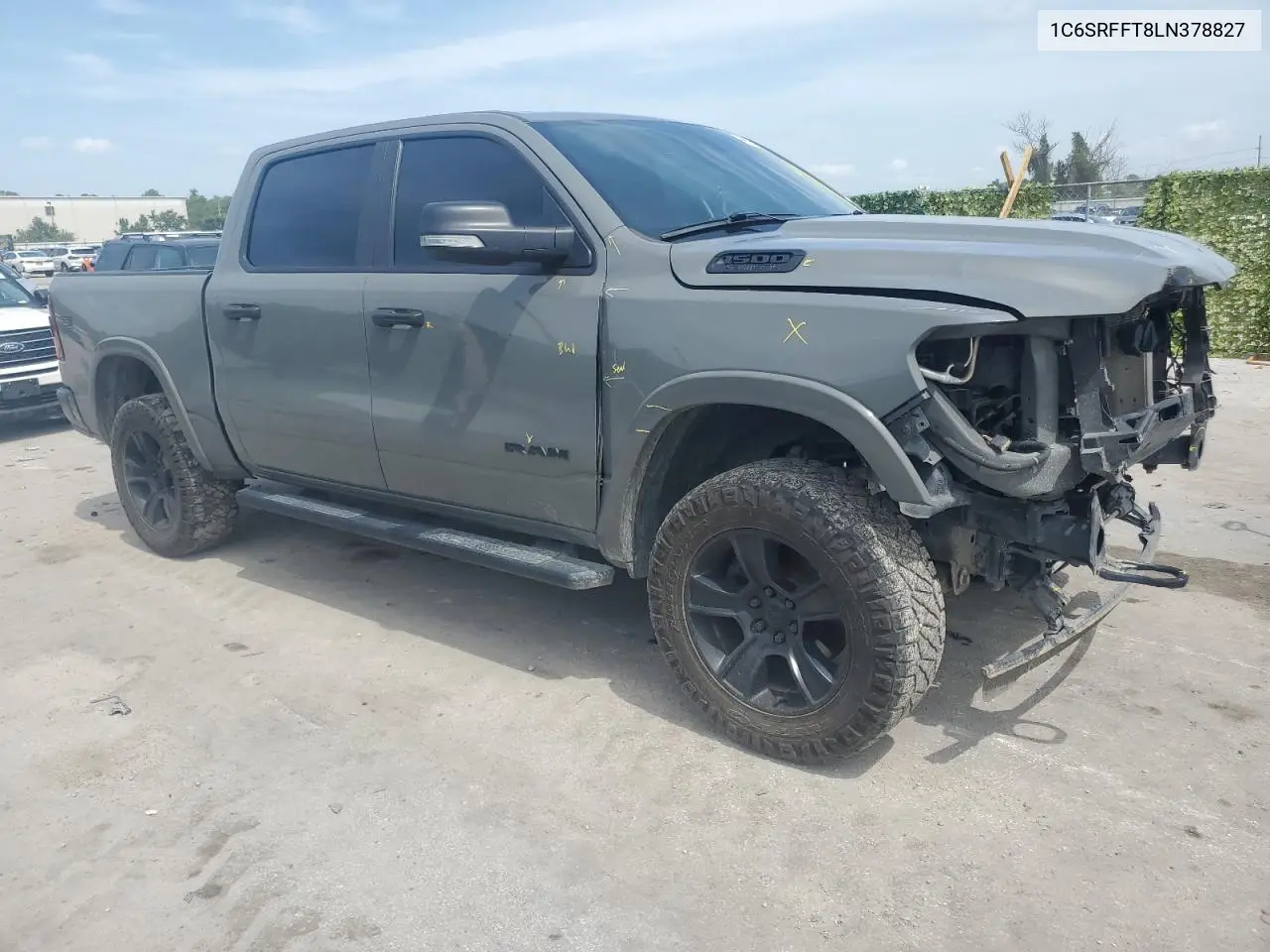 2020 Ram 1500 Big Horn/Lone Star VIN: 1C6SRFFT8LN378827 Lot: 65056014