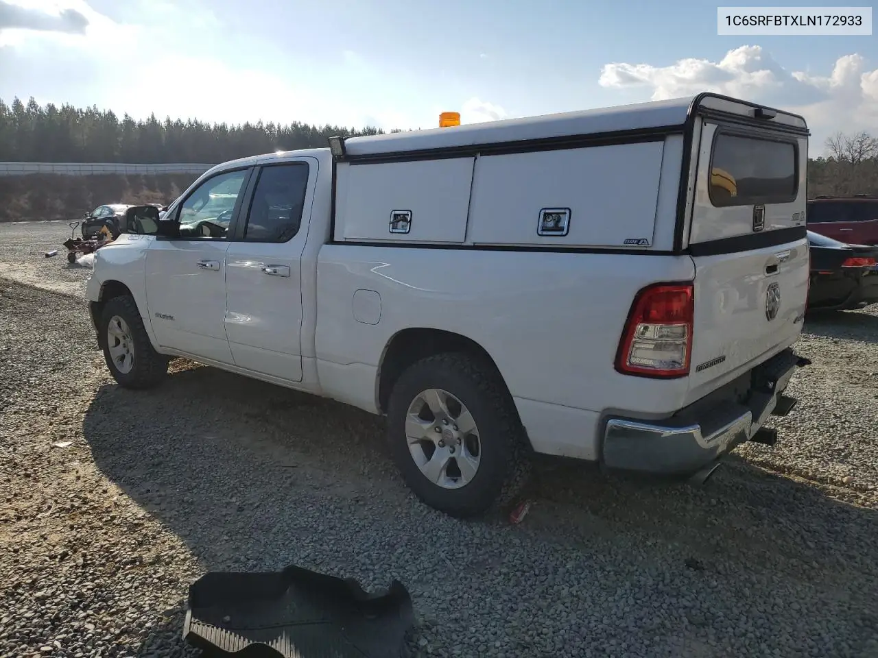 2020 Ram 1500 Big Horn/Lone Star VIN: 1C6SRFBTXLN172933 Lot: 85579344